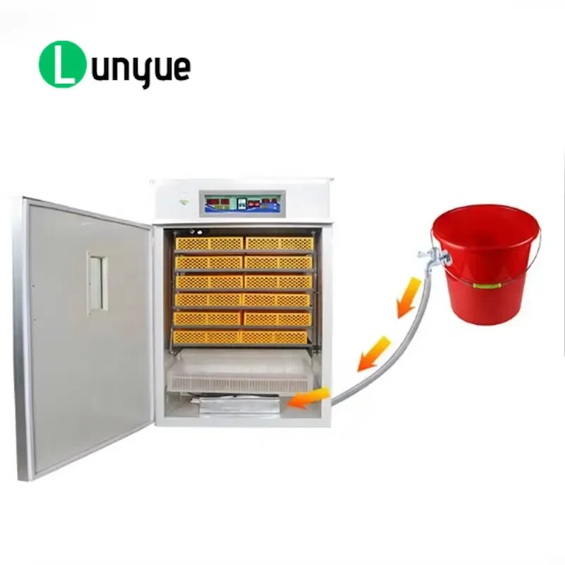 Automatic Chicken Egg Incubator 200 Eggs Industrial Poultry Hatching Machine For Farm Home Use High Hatch Rate Easy Operation