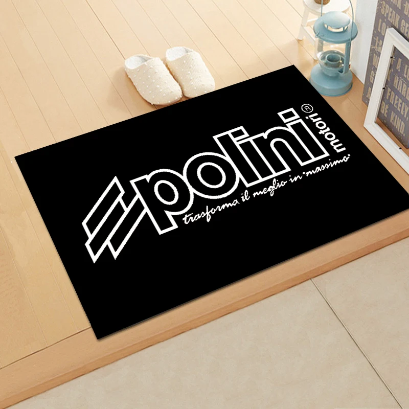 Crystal velvet floor pad Polini Italy Scooter Racer  house carpet door pad modern decorative carpet anti -sliding floor pad 053