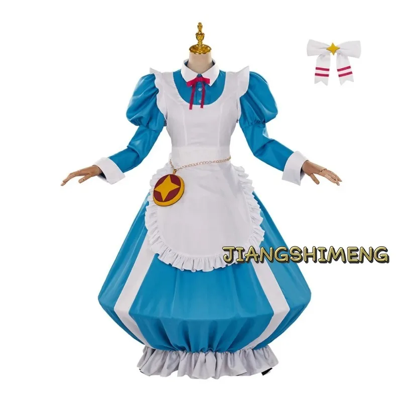 Morino Korisu Cosplay Anime Gushing Over Magical Costume Wig Sexy Cute Combat Suit Lori Maid Skirt