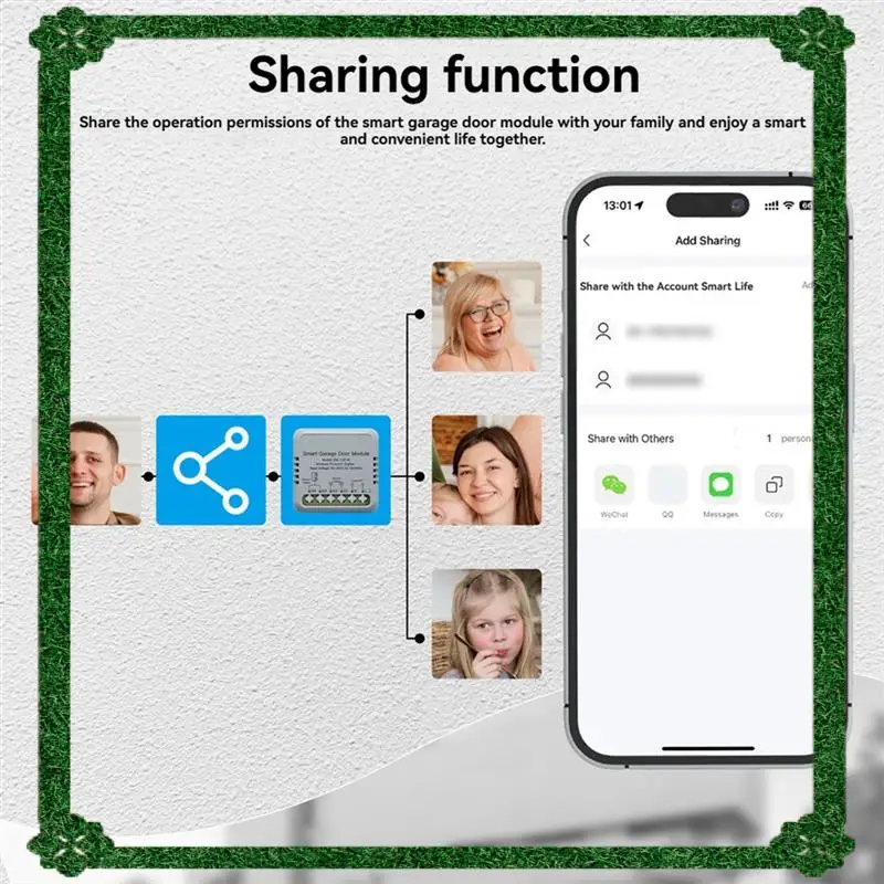 24-uurs levering Tuya Zigbee Smart Garagedeuropener Controller Module Afstandsbediening via APP Werkt voor Alexa/Google voor Smart