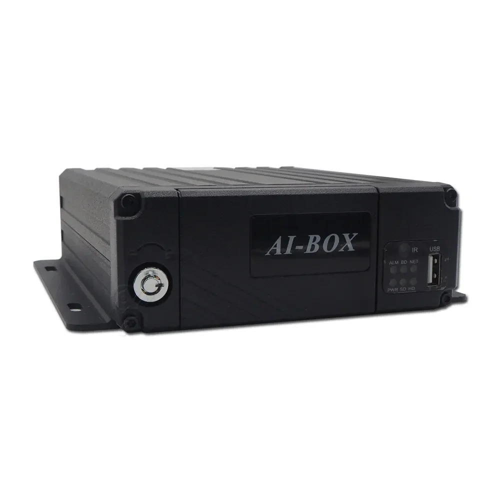 Adas Dms BSD 1080p 4CH Mobile DVR يدعم 4G Wifi GPS MDVR Kit مع مسجل كاميرا سيارة حافلة شاحنة المركبات