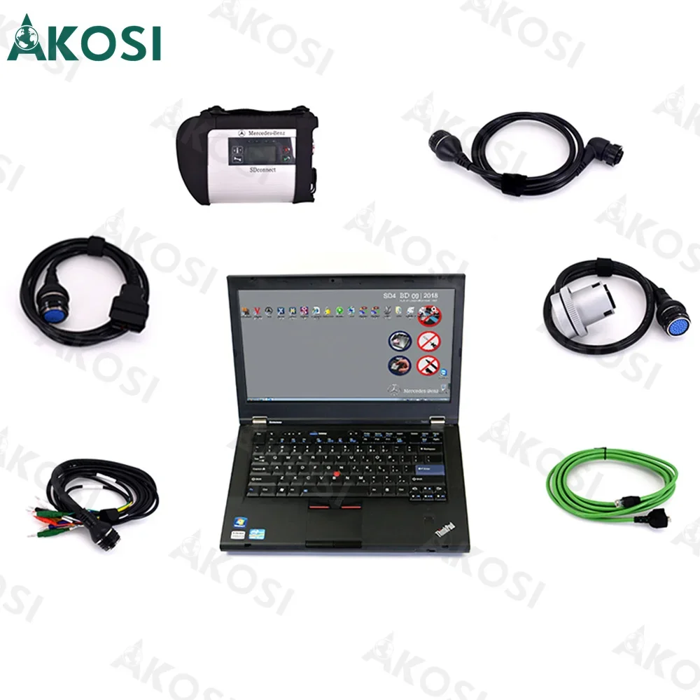 

Ноутбук T420 +DOIP MB star c4 plus мультиплексор и программное обеспечение Wi-Fi SSD SD Connect C4 OBD2 сканер диагностический инструмент для автомобилей/грузовиков benz