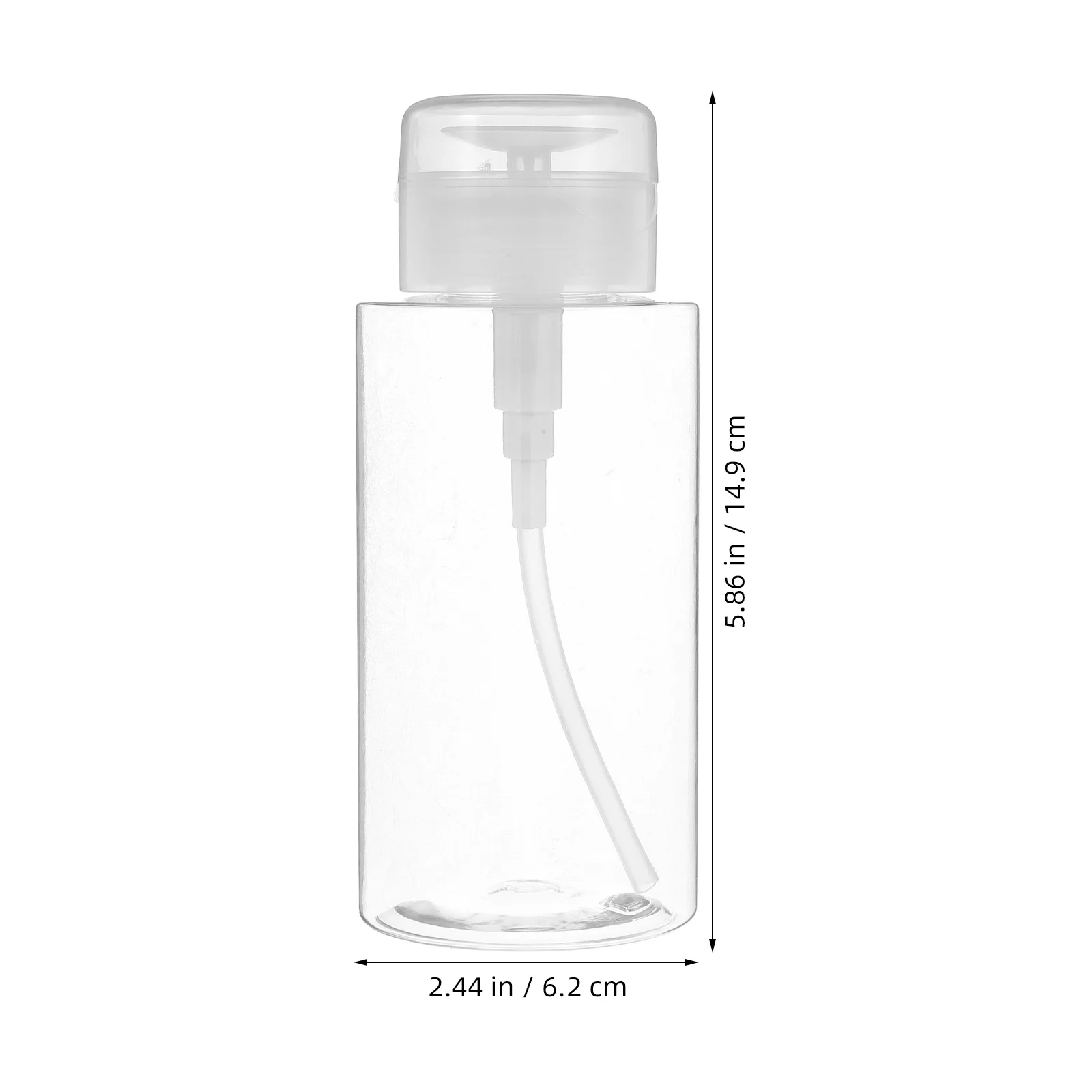 1 個メイク落としボトルペットプラスチック耐久性のあるプレスポンプボトル 300 ミリリットル旅行容器トナーローションスキンケア用