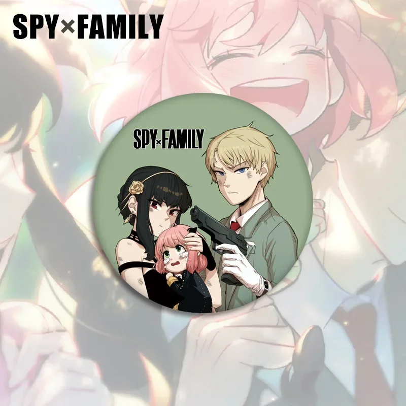 

Japanese Anime SPY X FAMILY Brooch Yor Forger Cosplay Pin for Fans Clothes Bags Accessories Gifts