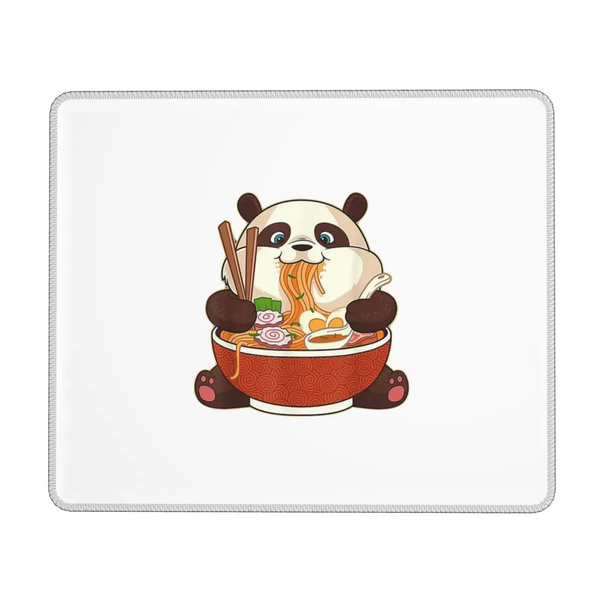 Kawaii Cute Anime Panda Otaku Japanese Ramen Noodles Gift Mouse Pad Computer Keyboard Mouse Mat Gamer PC Desk Mat Table Mats