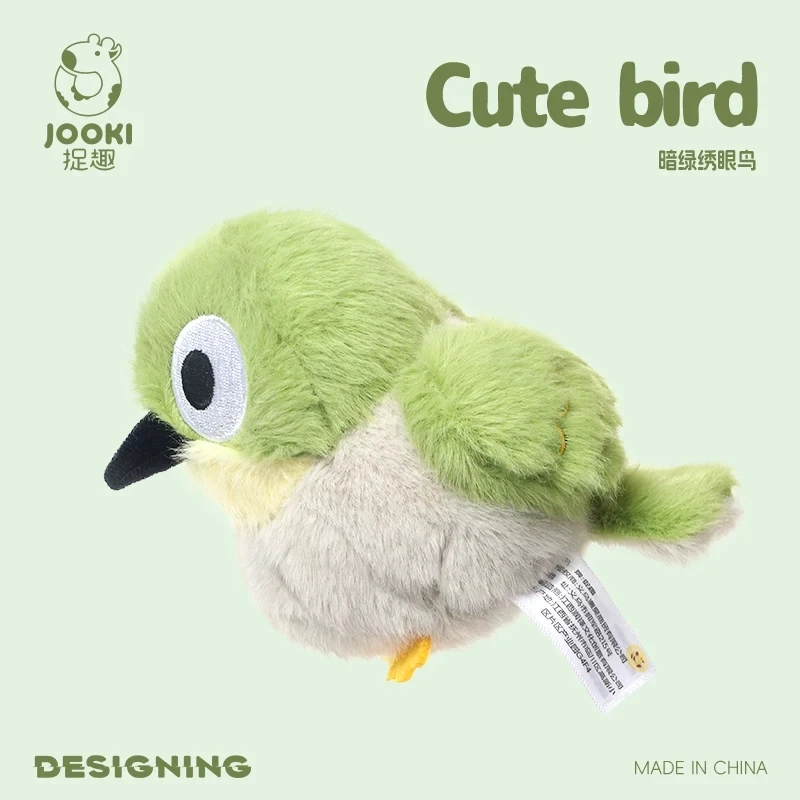

JOOKI Fork-tailed Sunbird Plush Toy Kawaii Stuffed Bird Doll Soft Sleeping Pillow for Girls Cute Birthday Gift Furry Companion