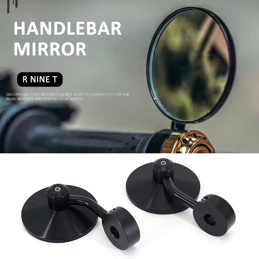 Motorcycle RNINET CNC Handle Bar Rearview Side Mirrors Bar End Mirror For BMW R9T Rninet Pure R NineT NINET Urban Racer