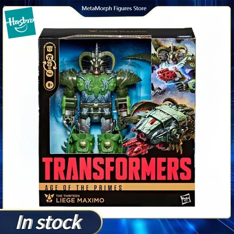 

Оригинальные коллекционные фигурки Hasbro Transformers Age of The Primes The Thirteen Liege Maximo, аниме-фигурки, модели игрушек