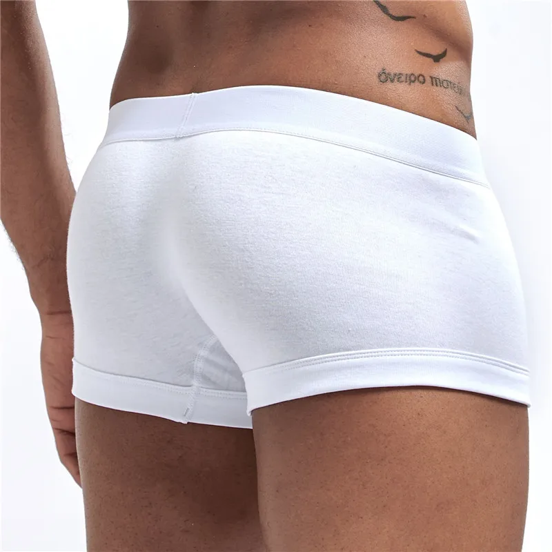 Adjustable Ring Underwear Men Boxer Shorts Underpants Male Panties Cuecas Breathable 100% Cotton Calzoncillos Hombre Slip Hombre