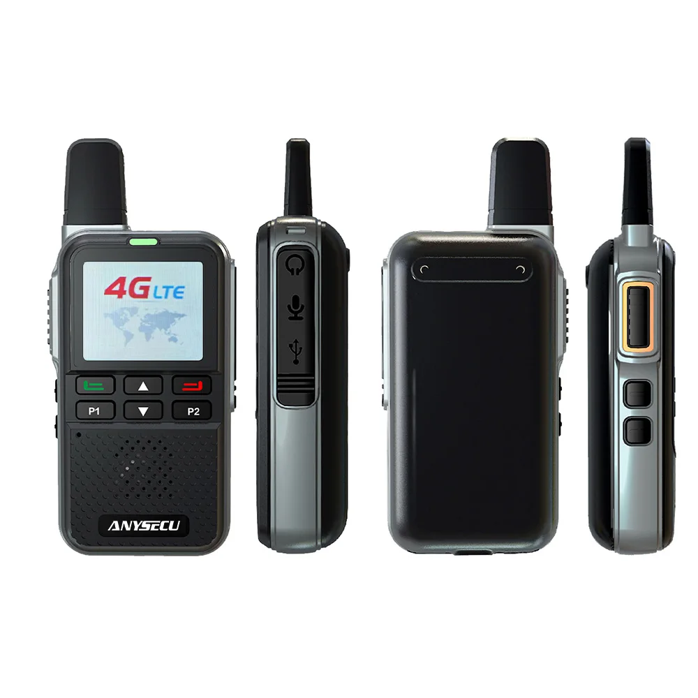 Anysecu T86 Radio sieciowe 4G z systemem Android 8.1, WIFI, GPS, LTE/WCDMA, POC Walkie Talkie, kompatybilne z Zello lub REAL-PTT lub Xin Global — zdjęcie produktu 5