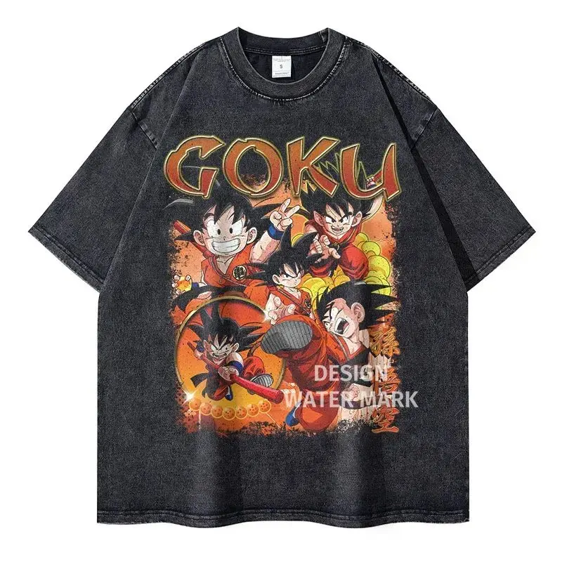 

Футболка с логотипом Dragon Ball Capsule Corp, новинка 2026 года, летняя хлопковая футболка унисекс, повседневная уличная одежда, тренд Y2K Streetwear