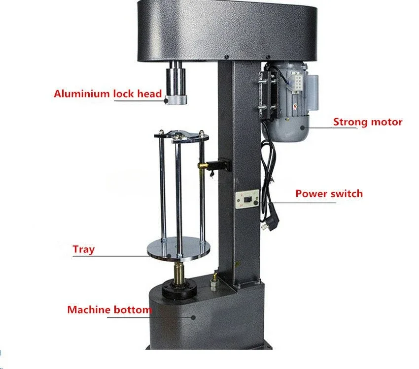 Factory Direct sales DK-50 Pilfer Proof Capper Capping Machine Aluminum Cap Capper