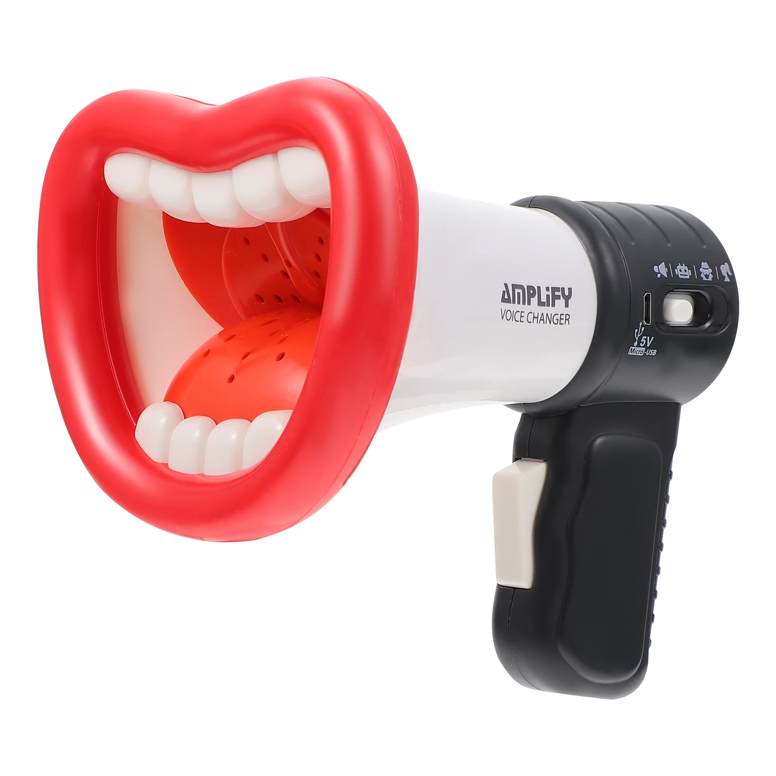 

Amplifier Recording Player Voice Pitch Changer Loud Speaker Charge Speech Sports Cheering White Microphone