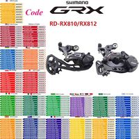 SHIMANO GRX RD-RX810 RD-RX812 Bicycle Rear Derailleur SHADOW RD+ 11 Speed For Road Bicycle Original Shimano Bicycle Parts