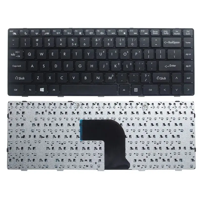 New US Laptop Keyboard for Hasee Q480 UN43 K470N-M10 FOR HAIER 7G-U 7G-5I 7G-5H 7G-5S black