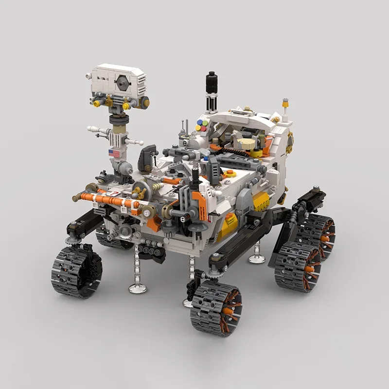 MOC-décennie s de Construction d'Exploration Spatiale, Modèle de Grain Rover, Briques Techniques, Collection d'Aviation, Bricolage, Jouets d'Assemblage, Cadeaux pour Enfants