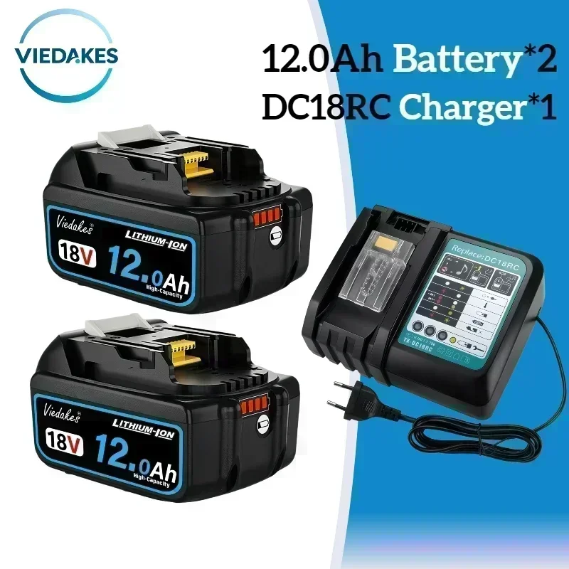 100% origineel voor makita 18v batterij 8Ah/10Ah/12Ah Oplaadbare batterij voor boor DGA404 DTW700 HR140Z DJV182 DDF487 DTD173 ?