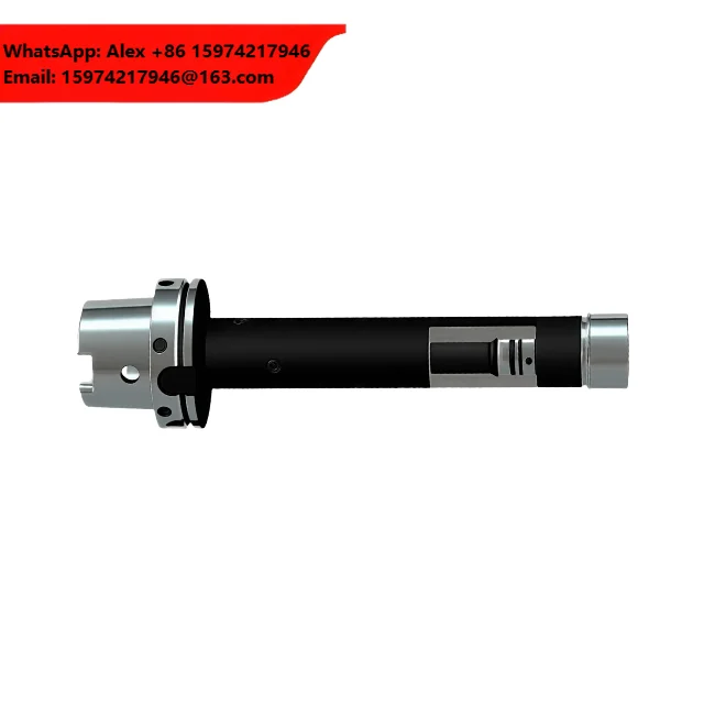 CNC Damping Boring Bar HSK63A-SNER Steel Anti Vibration Boring Bar Holder Equipment With High Quality Boring Tool