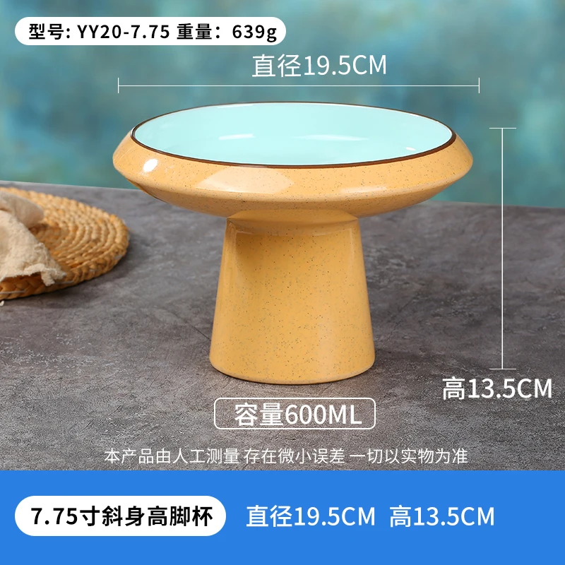 Melamine Tableware Set Refreshment Tray Fruit Plate Salad Bowl Dinner Plates Snack Dessert Sushi Dish Sauce Cup view 4