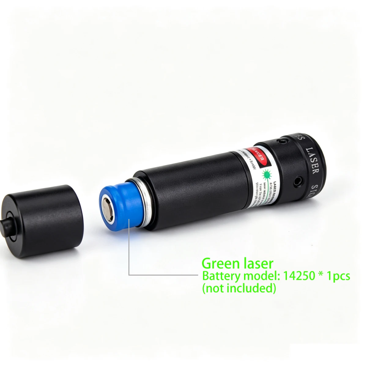 Taktisches Rot-Grün-Punkt-Laserzielgerät, Einstellbarer Laserpointer mit 11/20mm Schienenhalterung, Hilfsmittel für Outdoor-Sportarten zur Positionsbestimmung – Detail 4