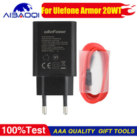 XUNQIYI 100% Original Ulefone Armor 20WT Armor 21 Armor 22 Charger Official Quick Charging Adapter + USB Cable Data Line Charger