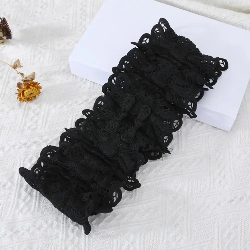 Adjustable Wide Belt Women Wide Belt Women’s Embroidery Lace Girdle Belt Adjustable Wide Brim Waistband Floral Lace-up Dress
