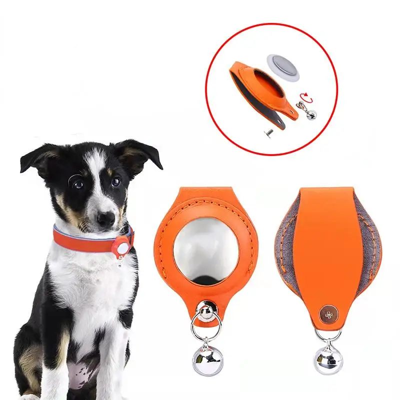 Pet for AirTag Protective Case GPS Finder Dog Cat Collar Loop for Apple Airtags for Apple Locator Tracker Anti-lost Device