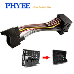 40 Pin Quadlock Extension Wiring Harness Plug Play Cable Adapter for Citroen Peugeot VW Audi BMW Seat Opel Skoda Mercedes Ford