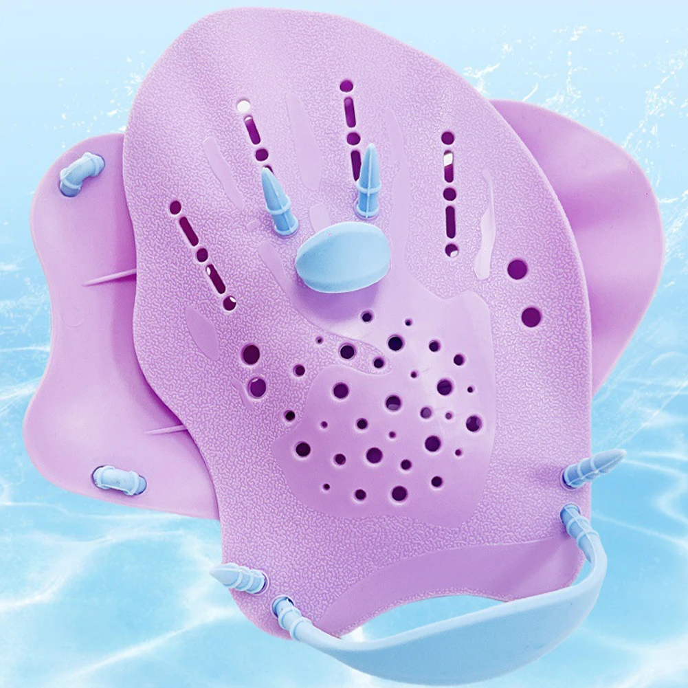 مجاذيف السباحة المريحة للتدريب على السباحة، مجاذيف السباحة، مجاديف السباحة القابلة للتعديل، ملحقات تدريب حمام السباحة #2