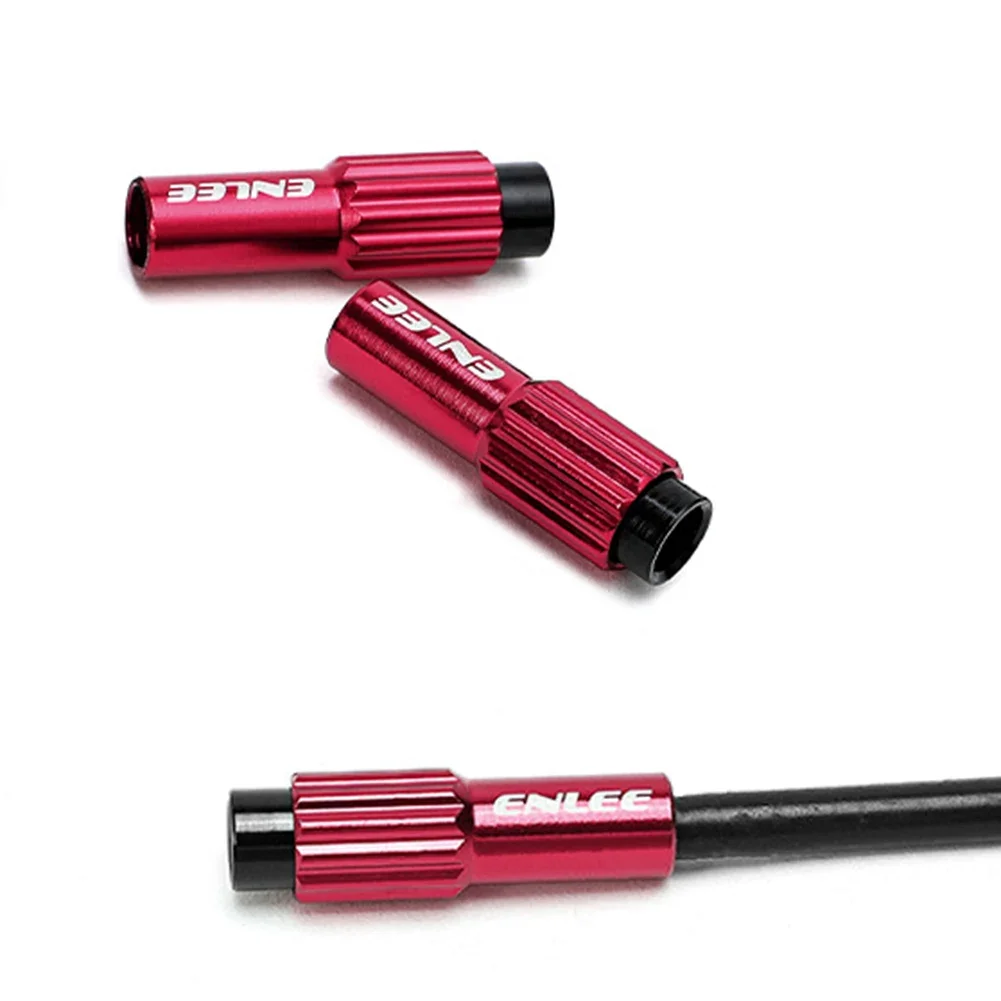 2 ajustadores de cable de freno para bicicleta, tornillos de tensión variable para todas las bicicletas, diseño elegante, seguridad mejorada