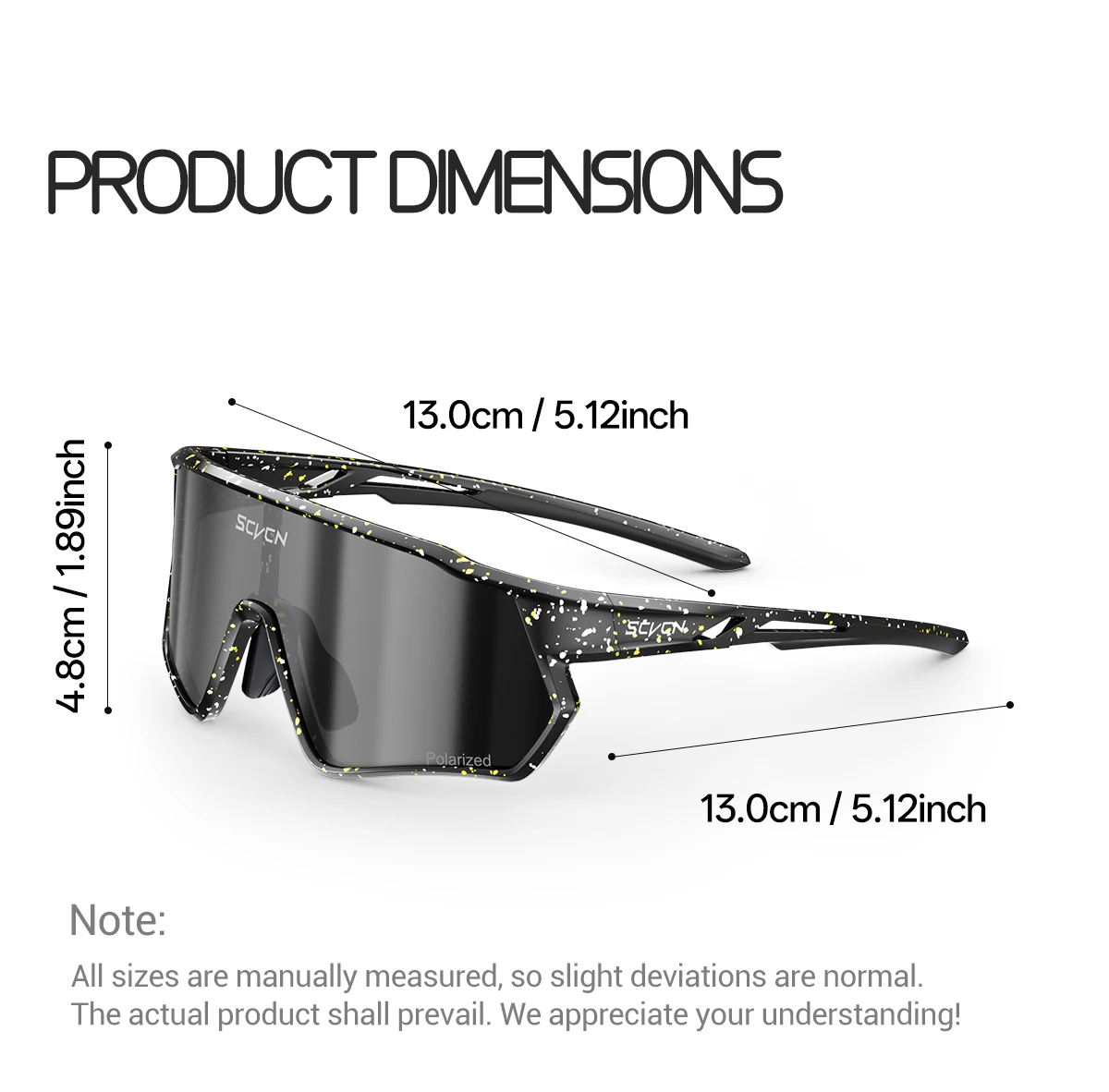 Bild 7: SCVCN UV400 Polarisierte Outdoor-Kinder-Fahrradbrille Jungen Wasser-Baseball-Sportsonnenbrille Angeln Golf Camping Maske Brillen