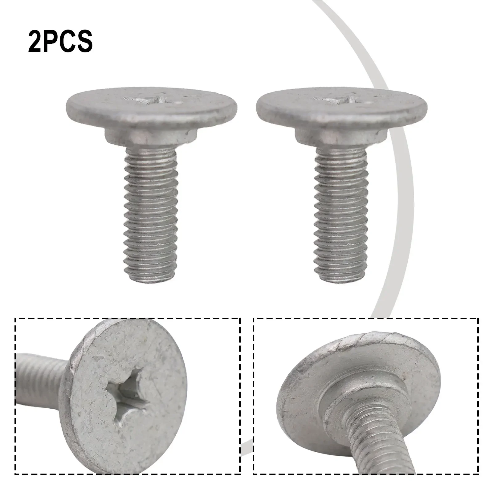 2Pcs Engine Splash Shield Lower Cover Bolts OEM 90105TBAA00 Replacement Steel Screws For CR V Civic Underbody Retainers