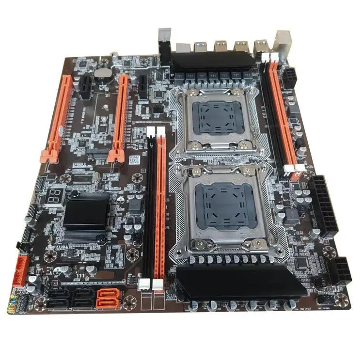 X79 dual channel computer motherboard desktop DDR3 memory LGA-2011 pin CPU multiple open