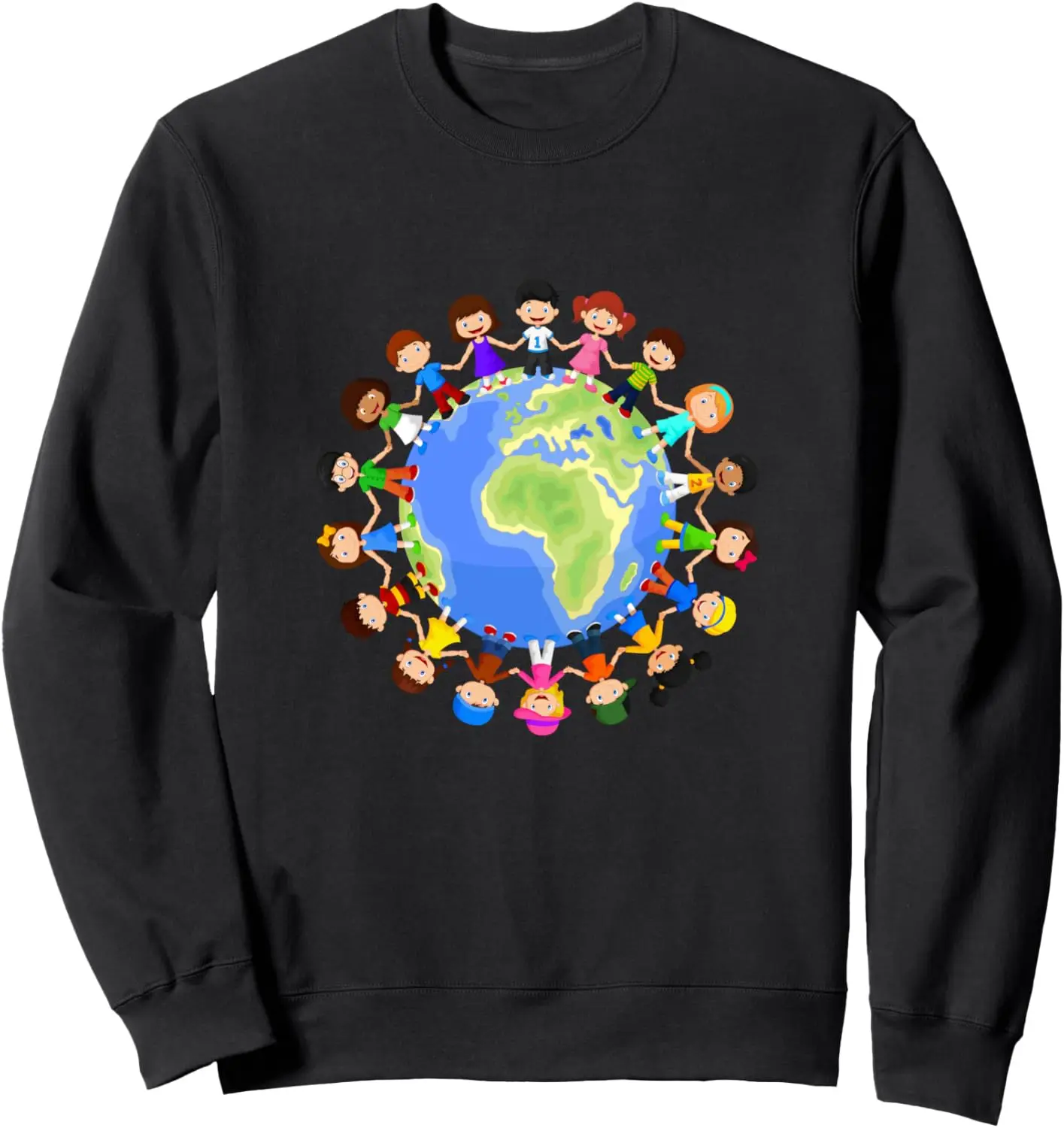 Children Earth Day Sweatshirt Environmental Awareness Kids