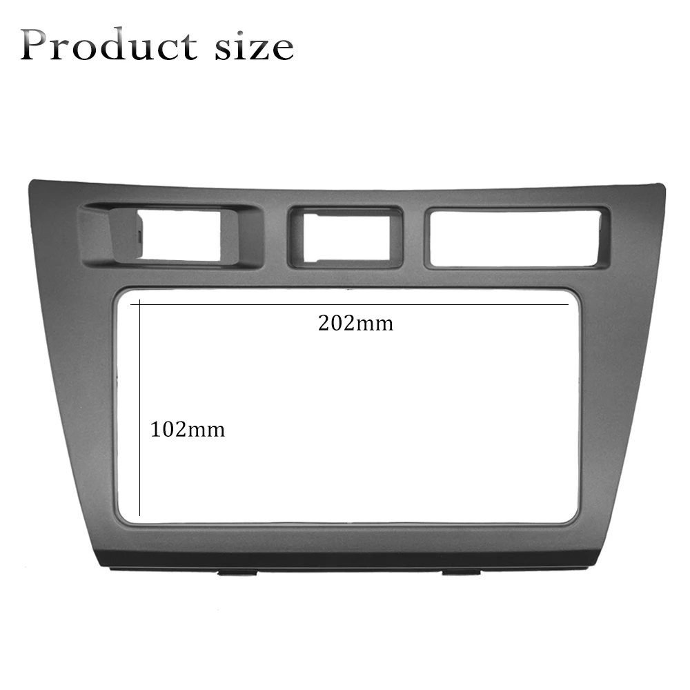 Car Radio Fascia for TOYOTA Mark II JZX110 Verossa Stereo Dash Kit Installation CD Face Plate Panel DVD Frame Adapter Console