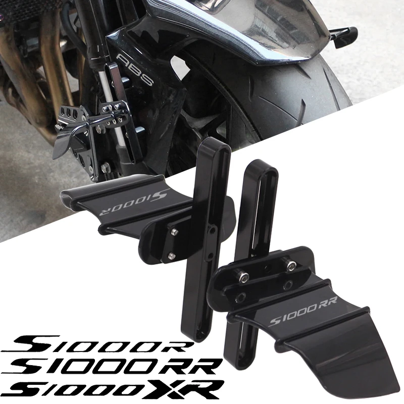 

For BMW S1000R S1000RR S1000XR Motorcycle Accessories Front Wheel Fixed Wind Wing Bat Wing Front Wheel Deflector