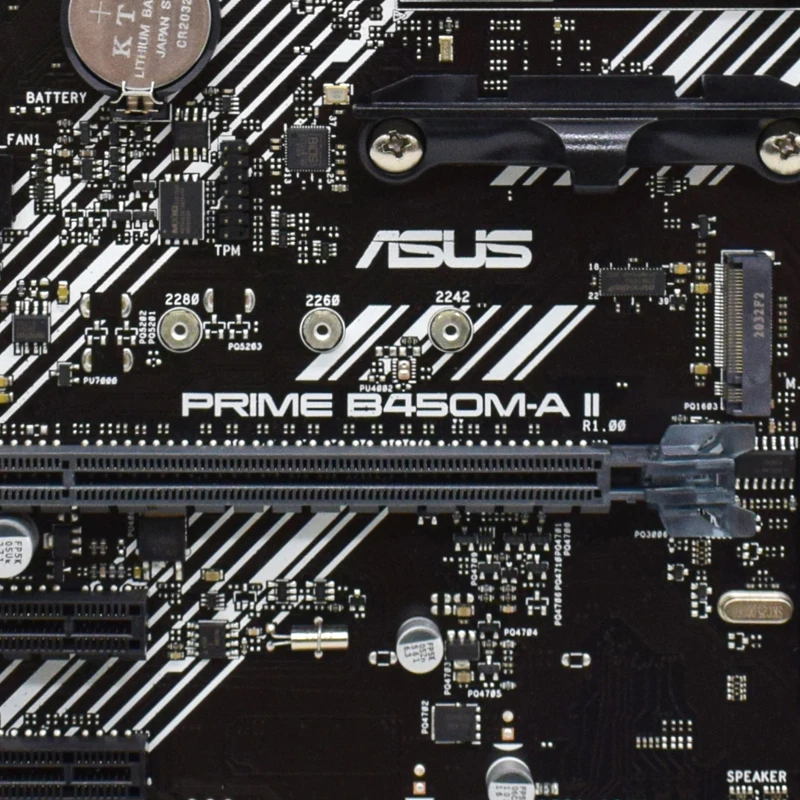 Imagem -05 - Placa-mãe Asus-prime ii Soquete Amd B450 Suporte Am4 Ryzen 5600 3200ge 2600 2700e Cpu Ddr4 128gb Micro Atx