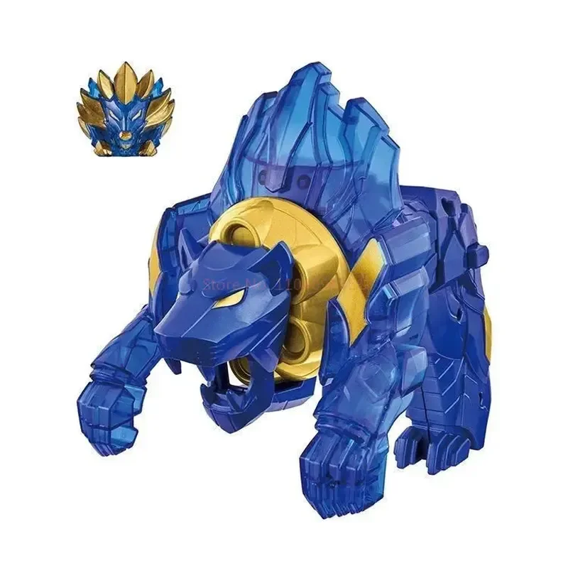 오리지널 반다이 Boukenger Donbrothers Ryusoulger Sentai Tegasword Tegleon Buster 50 Sentai 링 피규어 장난감 Collectible Model