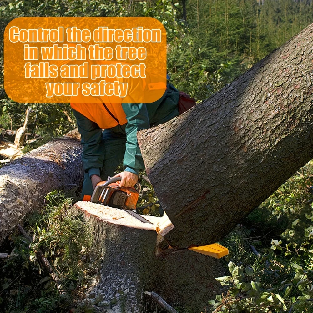 7 5in 5in Wood Felling Wedges With Nails Tree Felling Wedge Chain Saw Logging Supplies Cutting Wood Splitting Tree Cutting Wedge