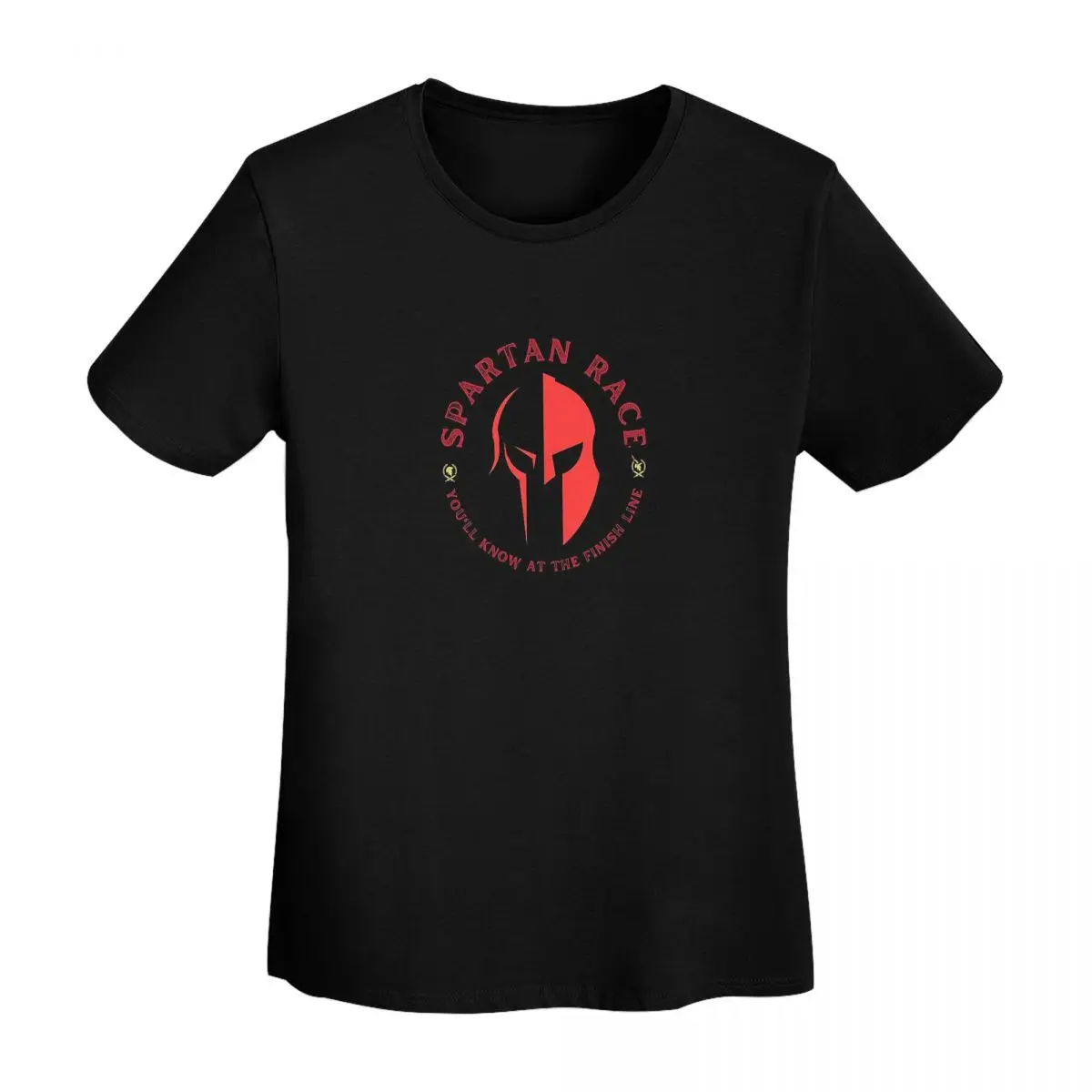 

Spartan Race 1 T-Shirt Women Short Sleeve T Shirts Round Neck Clothes Cotton Summer Tees Streetwear