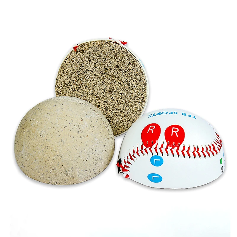 New 1Pc 9Inch Pitch Training Baseball With Finger Placement Markers Standard Baseball Pitching Trainer For Pitching Practice