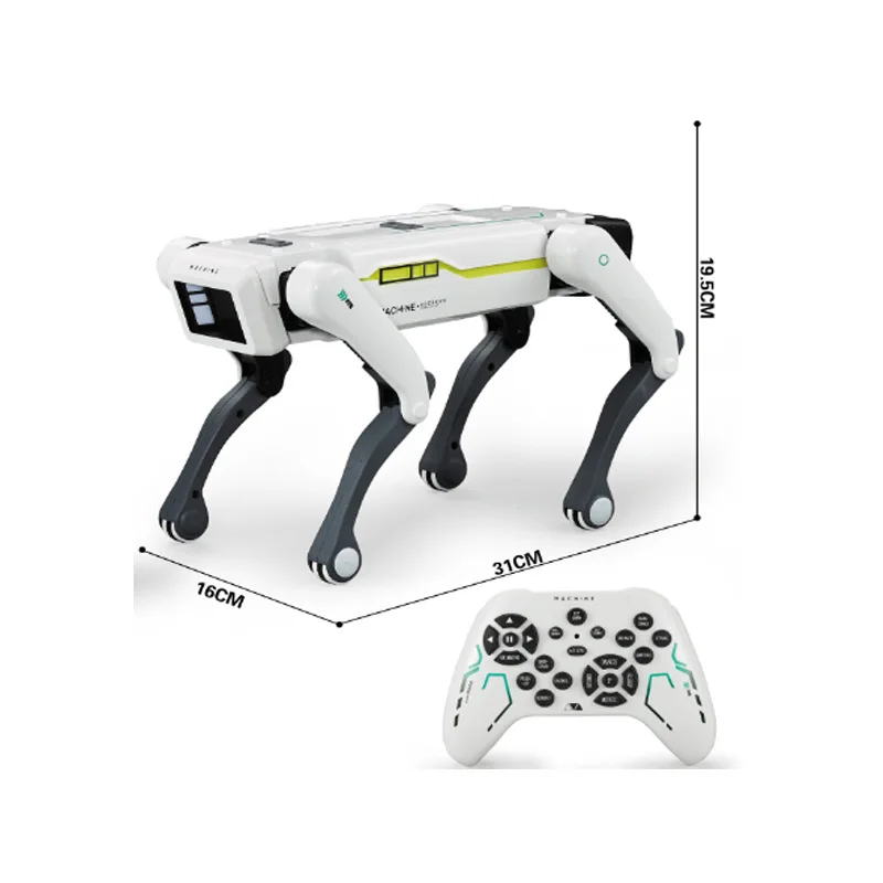 حار بيع ذكي رباعي الأرجل روبوت الكلب AI الإلكترونية الحيوانات الأليفة صوت التفاعلية التحكم عن بعد روبوت لعبة الأطفال #6