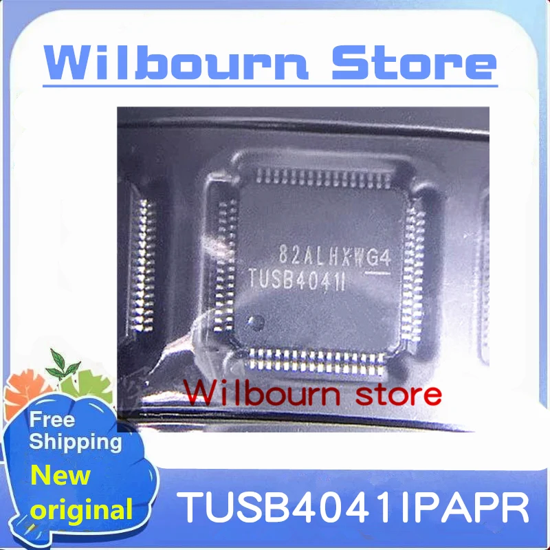 2PCS~10PCS/LOT TUSB4041I TUSB4041IPAPR TUSB4041IPAP TUSB40411 HTQFP-64 Mxsyuan New original