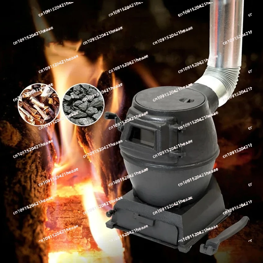 

Suitable for Outdoor Mini Wood Stove Camping Heating Coal Stove Charcoal Fire Starter for Barbecue Grill Cook Carbon Stove Q203