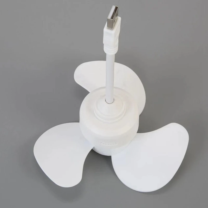USB Fan DC5V Ceiling Fan 360 Degree Adjustment Low Noise Electric Fan Indoor Cooling Fan For Notebook
