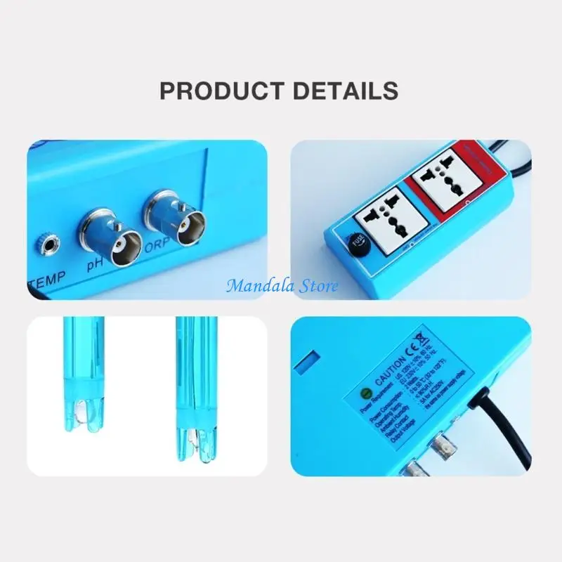 

U2JC Precisions Water Testing Instrument for Multi Parameter Analysis Including Acidity, ORP & Temperature in Various Setting