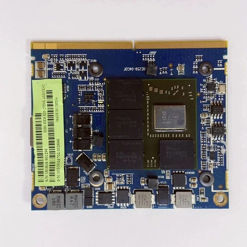 Original E8860 2GB E6760 1GB All In One Machine Embedded Video Graphics Card MXM3.0