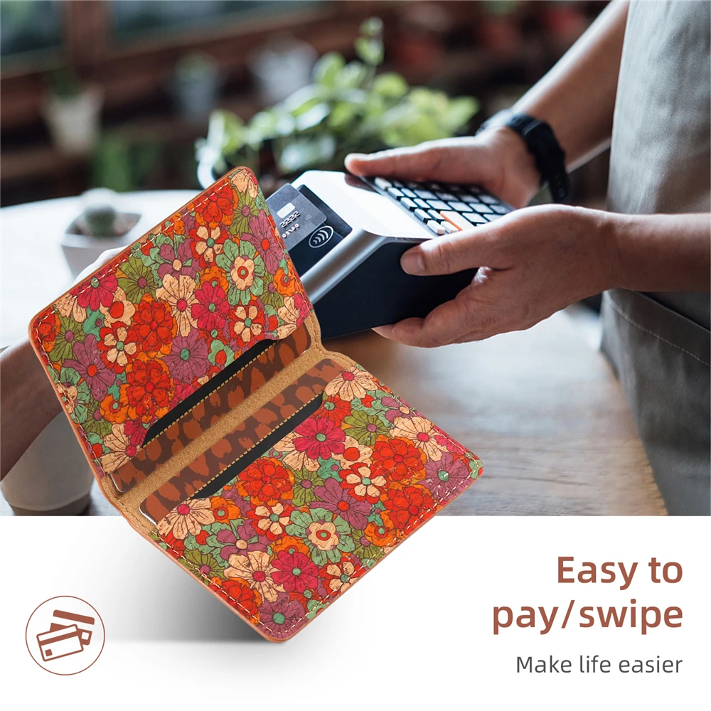 

Магнитный чехол для беспроводной зарядки для iPhone 15, 14, 12, 13, 16, 17 Pro Max, кожаный кошелек с цветочным узором, сумка для карт, слоты, чехол-держатель