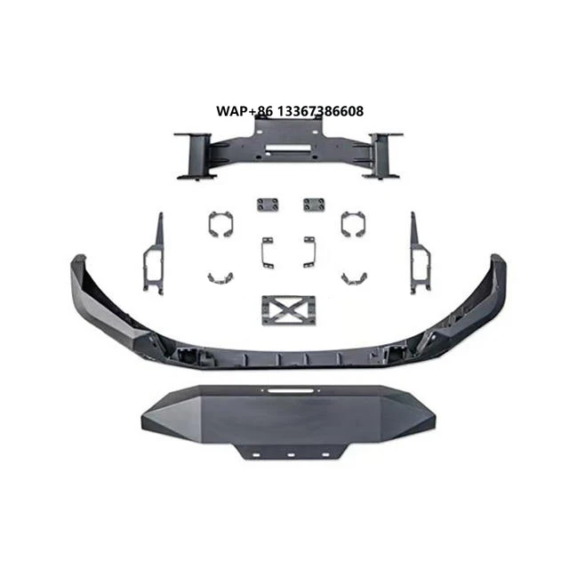 

Upgrade Car Accessories High Quality Carbon Steel Dark Front Bumper