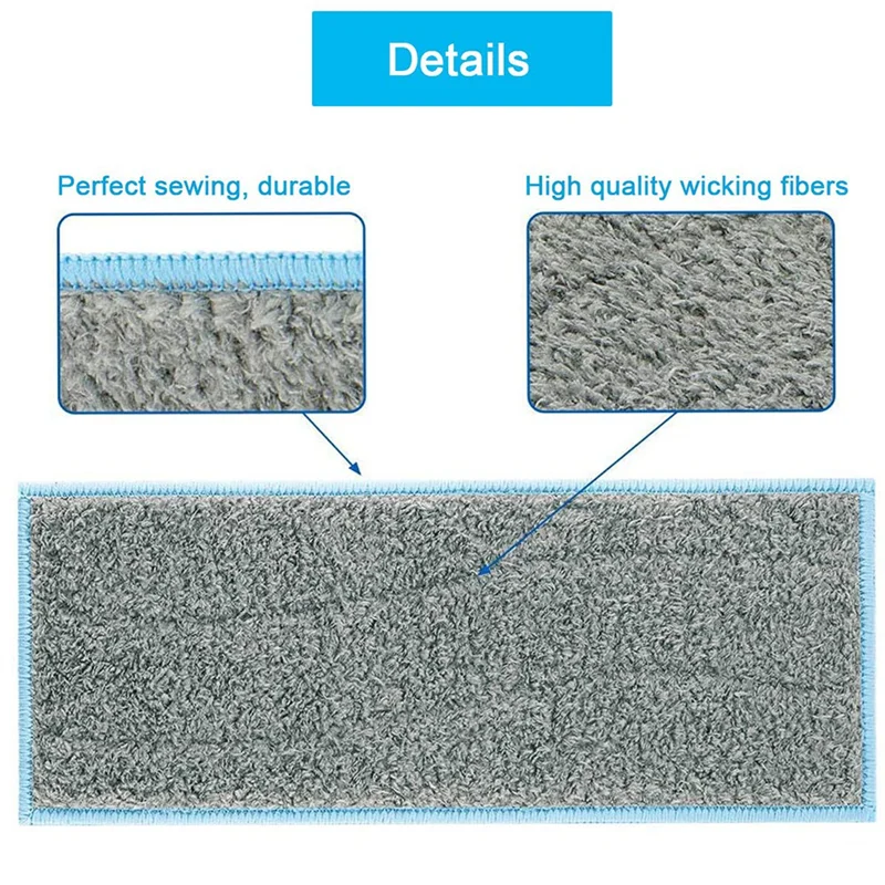 Ersatz wasch bare Mopppads für irobot braava jet m6 Roboter Staubsauger Zubehör wieder verwendbare Feucht tücher